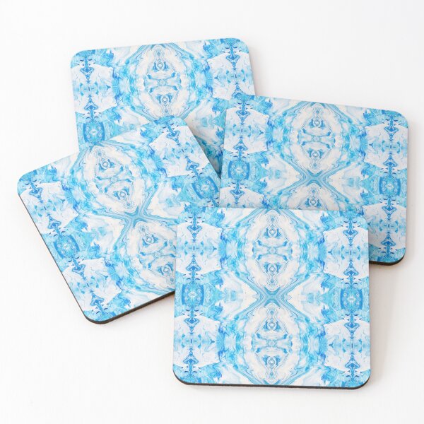 Item preview, Pastel Blue and White Painting designed and sold by Creative-Voyage.