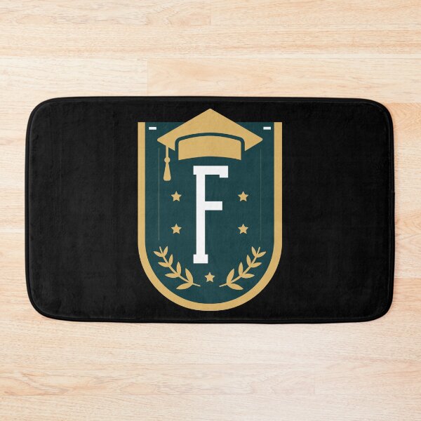 Item preview, Ornamental Letter F, Gold Monogram Ornament, Funny Design Graduation designed and sold by PROMEN Creativity.