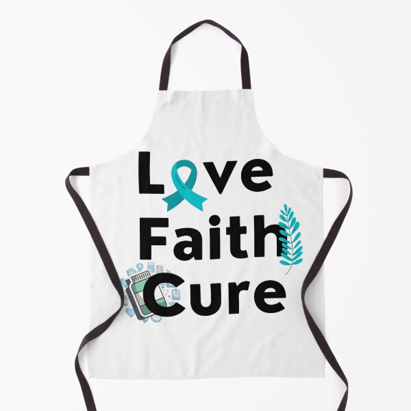 Item preview, Ovarian Cancer Awareness- Love Faith Cure designed and sold by Neurons Away.