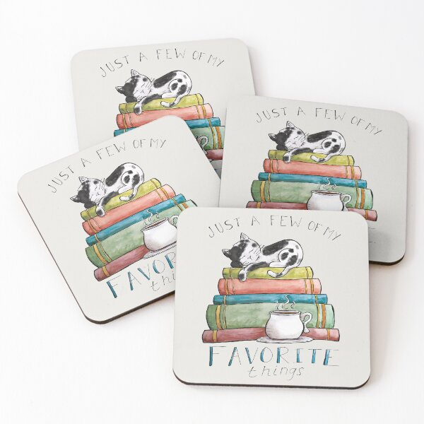 Item preview, Just a Few of My Favorite Things - Black and White Cat designed and sold by kmstudio.