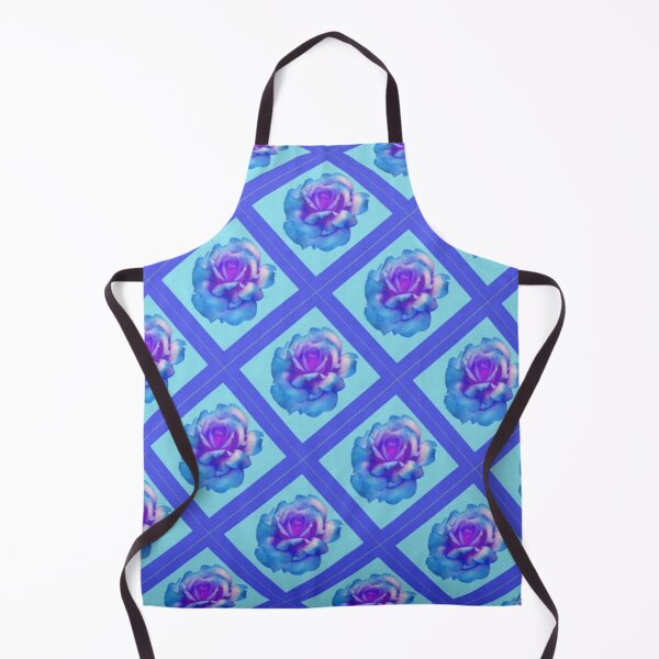 Item preview,   BLUE FANTASY GARDEN ROSE PATTERN ART designed and sold by sharlesart.