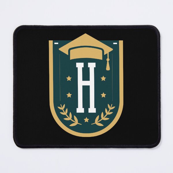 Item preview, Ornamental Letter H, Gold Monogram Ornament, Funny Design Graduation designed and sold by PROMEN Creativity.