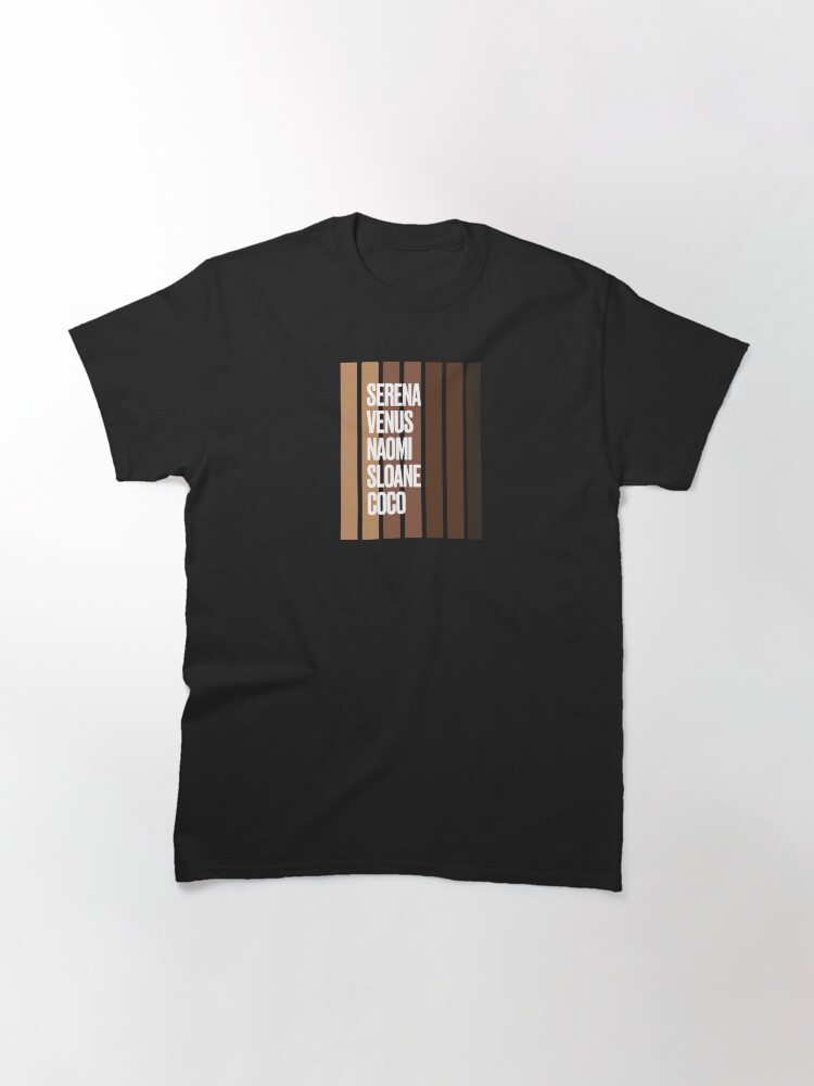 Thumbnail 2 of 7, Classic T-Shirt, Tennis In Color designed and sold by Eccentric Jude.