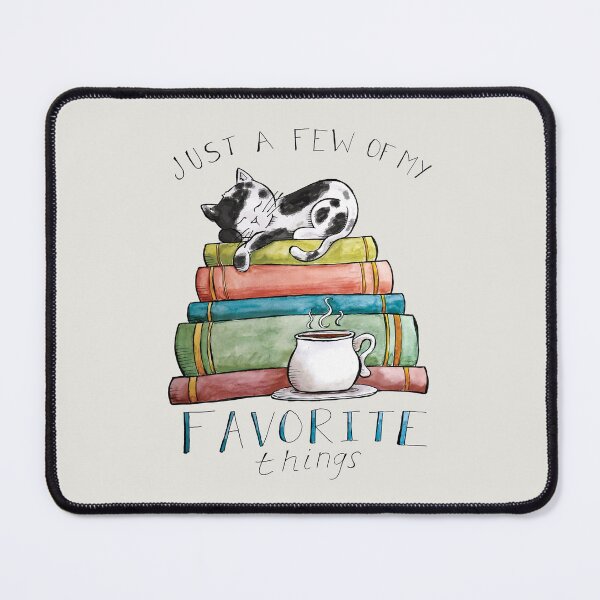 Item preview, Just a Few of My Favorite Things - Black and White Cat designed and sold by kmstudio.