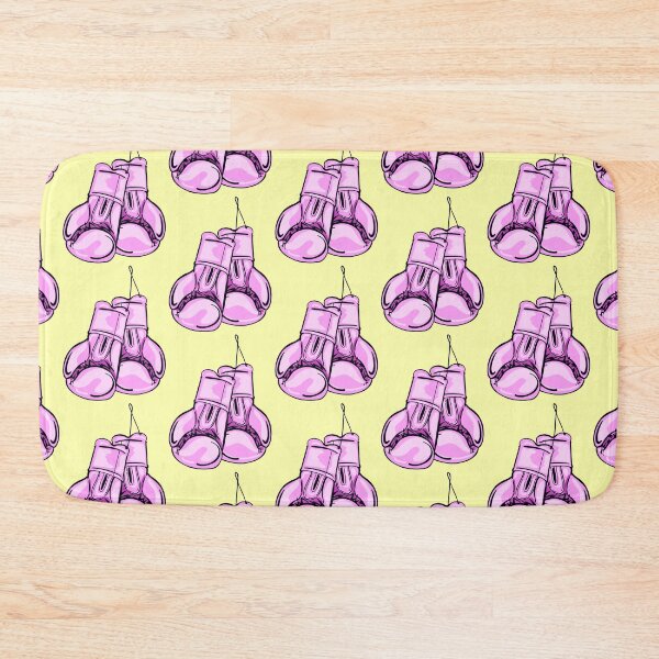Item preview, Pink Gloves With Yellow Background  designed and sold by missmann.