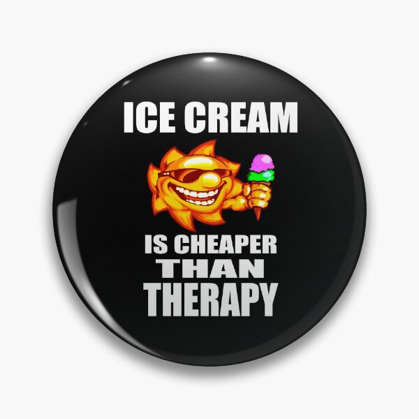 Item preview, Ice Cream Lovers Ice Cream Is Cheaper Than Therapy  designed and sold by fantasticdesign.