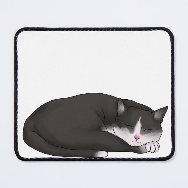 Item preview, Sleeping Black n White Cat designed and sold by Nevermind-artss.