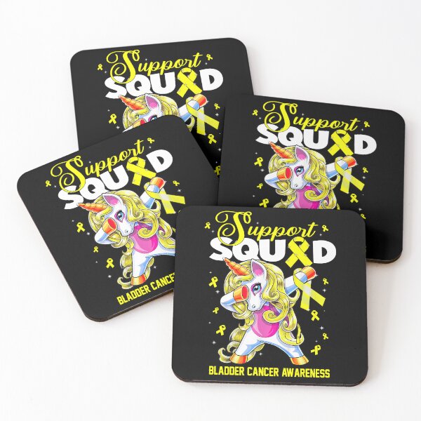 Item preview, Cute Unicorn Support Squad Bladder Cancer Awareness Men Women Kid designed and sold by tenjun16.