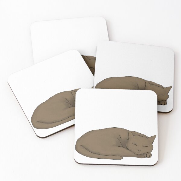 Item preview, Sleeping Brown Cat designed and sold by Nevermind-artss.