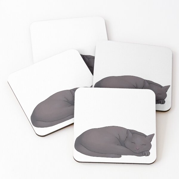 Item preview, Sleeping Gray Cat designed and sold by Nevermind-artss.