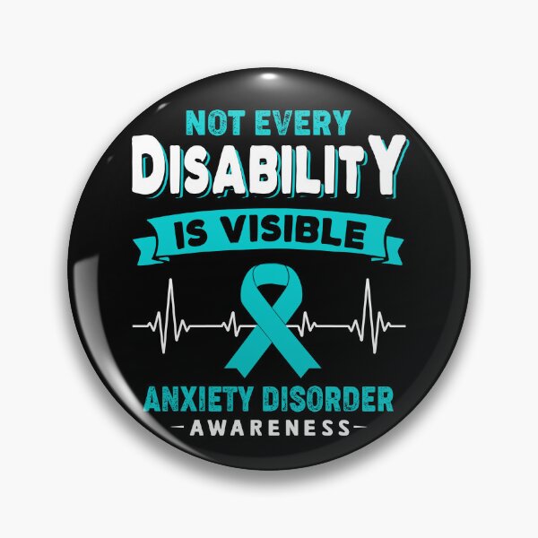 Item preview, Anxiety Disorder Awareness - Not Every Disability Is Visible designed and sold by RidnerStore.