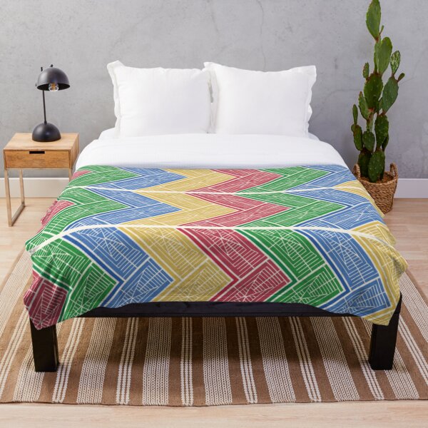 Item preview, Diseño de arte tradicional de Corea Motivos auténticos abstractos Colores del arco iris designed and sold by OakTreeDesign.