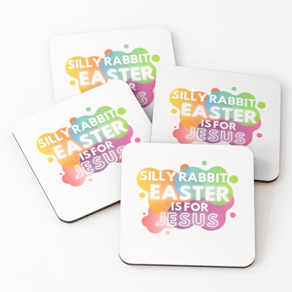 Item preview, Silly rabbit easter is for jesus designed and sold by JAdotdotDesigns.