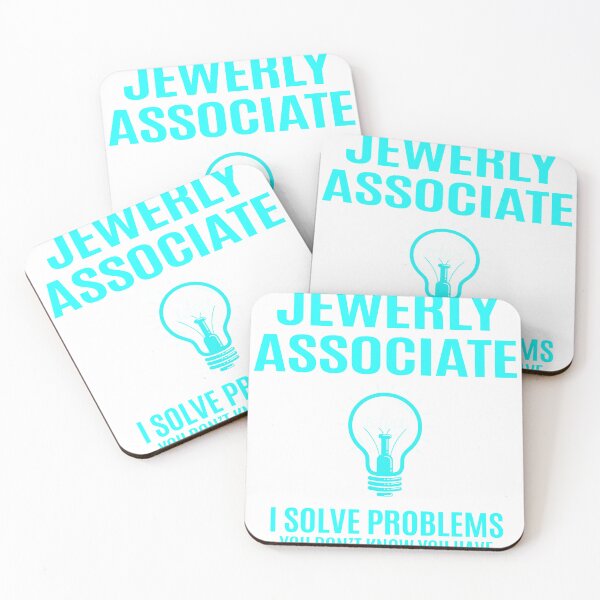 Item preview, Jewerly Associate - I Solve Problems Job Gift designed and sold by melissaval2.