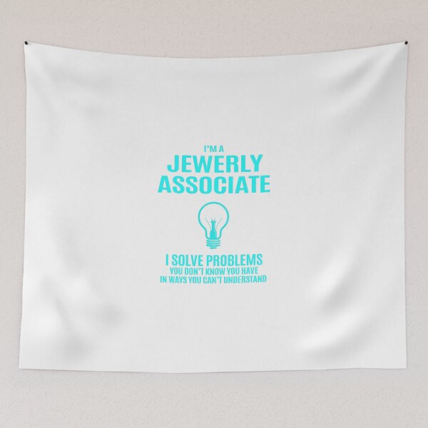 Item preview, Jewerly Associate - I Solve Problems Job Gift designed and sold by melissaval2.