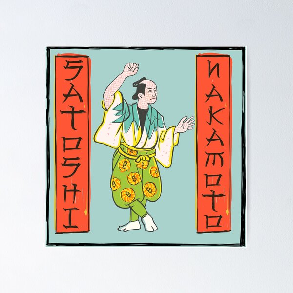 Item preview, Satoshi Nakamoto designed and sold by ERICELIART.