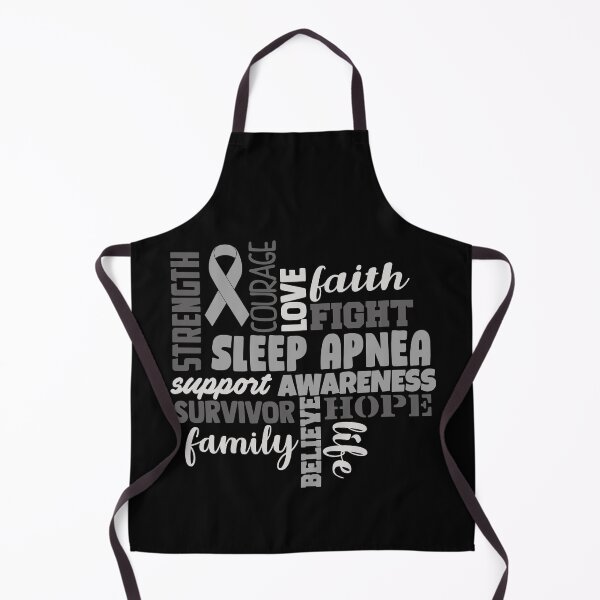 Item preview, Sleep Apnea Awareness - Strength Courage Faith Hope Love Fight Support Survivor Family Life Believe designed and sold by Hilten.