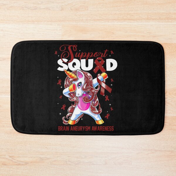 Item preview, Cute Unicorn Support Squad Brain Aneurysm Awareness Men Women Kid designed and sold by tenjun16.