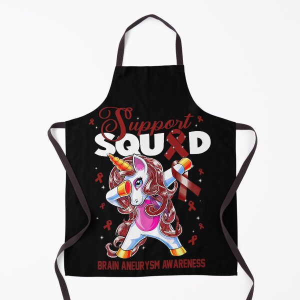 Item preview, Cute Unicorn Support Squad Brain Aneurysm Awareness Men Women Kid designed and sold by tenjun16.