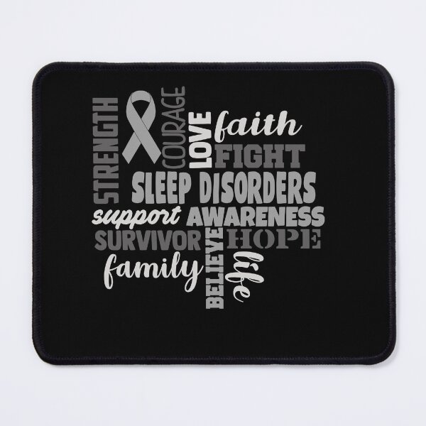Item preview, Sleep Disorders Awareness - Strength Courage Faith Hope Love Fight Support Survivor Family Life Believe designed and sold by Hilten.