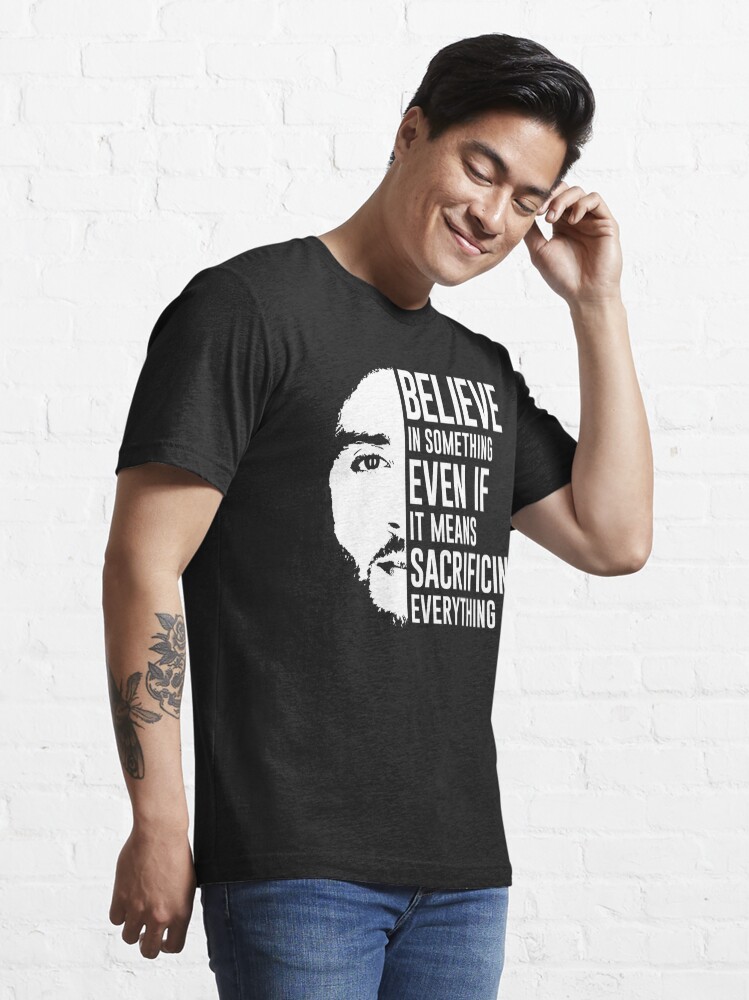 Colin kaepernick believe in something shirt hotsell