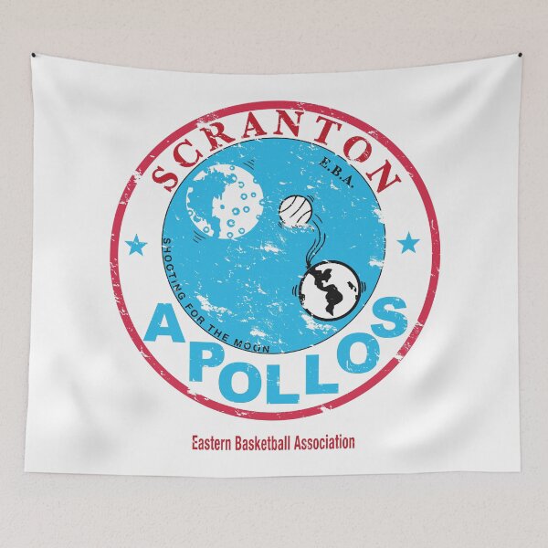 Item preview, Distressed Scranton Apollos Basketball designed and sold by TeeArcade84.