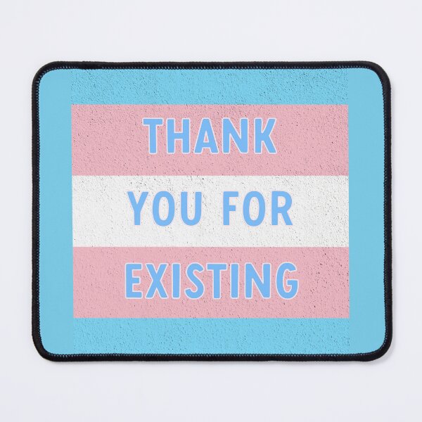 Artikelvorschau, vielen Dank für die vorhandene Trans-Flagge entworfen und verkauft von goblinbabe.