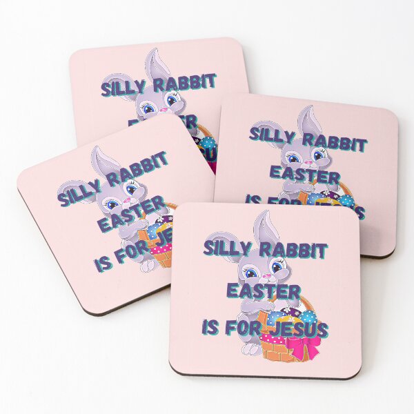 Item preview, Silly rabbit easter is for Jesus designed and sold by JAdotdotDesigns.