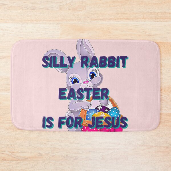 Item preview, Silly rabbit easter is for Jesus designed and sold by JAdotdotDesigns.