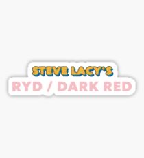 Steve lacy sticker (1) Sticker
