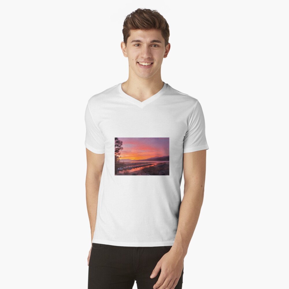 Item preview, V-Neck T-Shirt designed and sold by signaturelaurel.