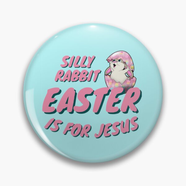 Item preview, Silly rabbit easter is for Jesus designed and sold by JAdotdotDesigns.