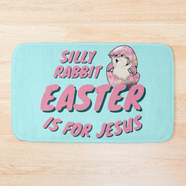 Item preview, Silly rabbit easter is for Jesus designed and sold by JAdotdotDesigns.