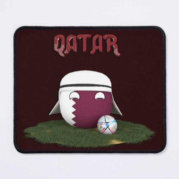 Item preview, Qatar World Cup 2022 Flag designed and sold by Countryballs3D.