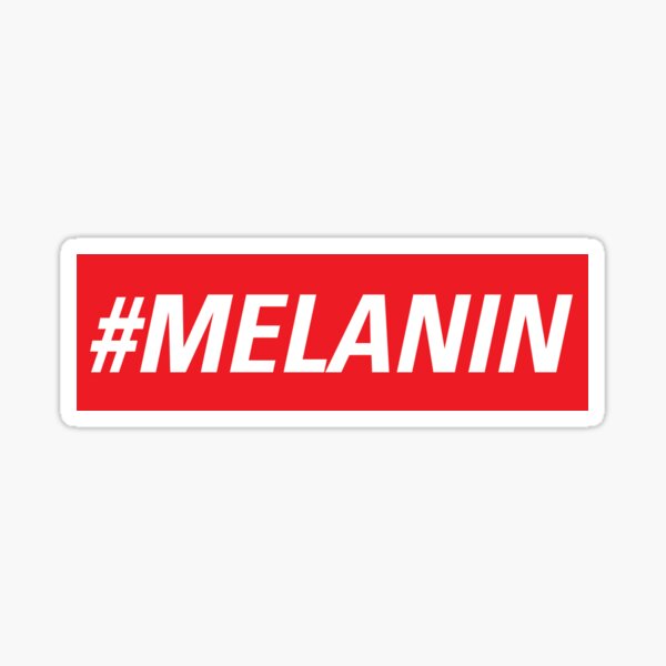 #MELANIN by TBROCKART Sticker