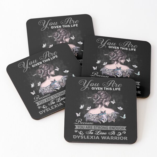 Item preview, You Are Strong Enough To Live It Dyslexia Warrior designed and sold by Kohend.