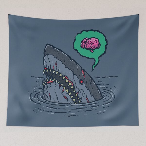 Item preview, Zombie Shark II designed and sold by nickv47.