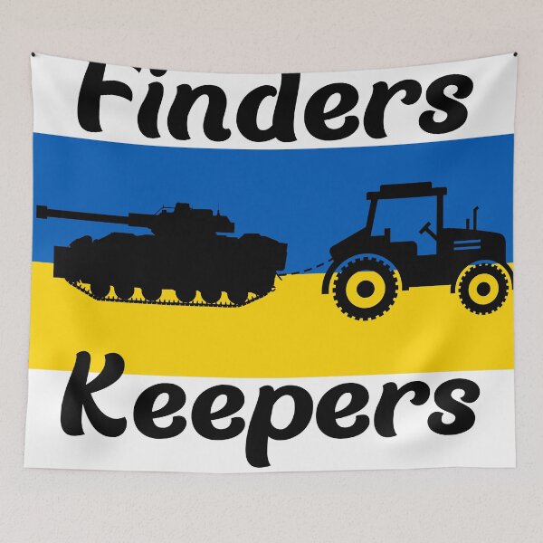 Item preview, Ukranian Farmer | Ukrainian Tractor Pulling A Russian Tank designed and sold by player-502.