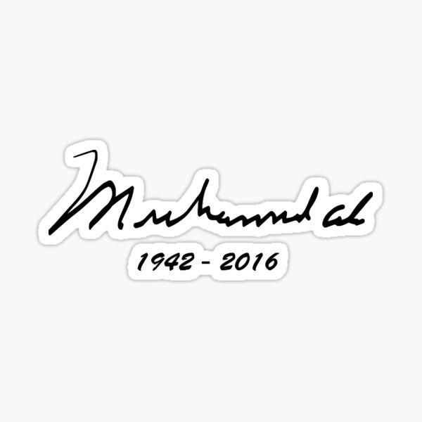 Muhammad deals Ali signature