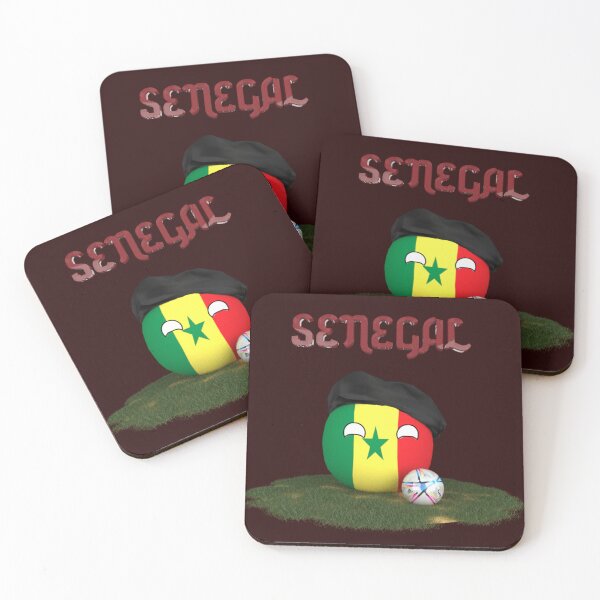 Item preview, Senegal Flag World Cup Qatar 2022 designed and sold by Countryballs3D.