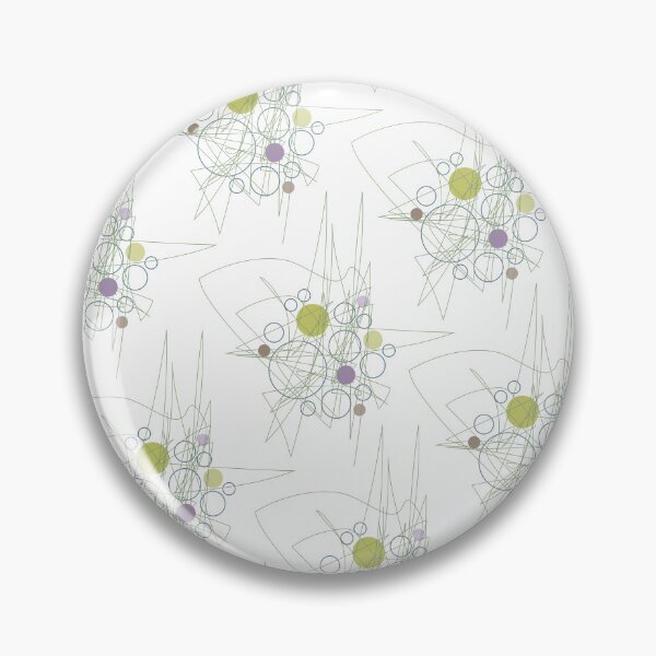 Item preview, bubbles circles - purple-green flowers designed and sold by tangerinedusk.