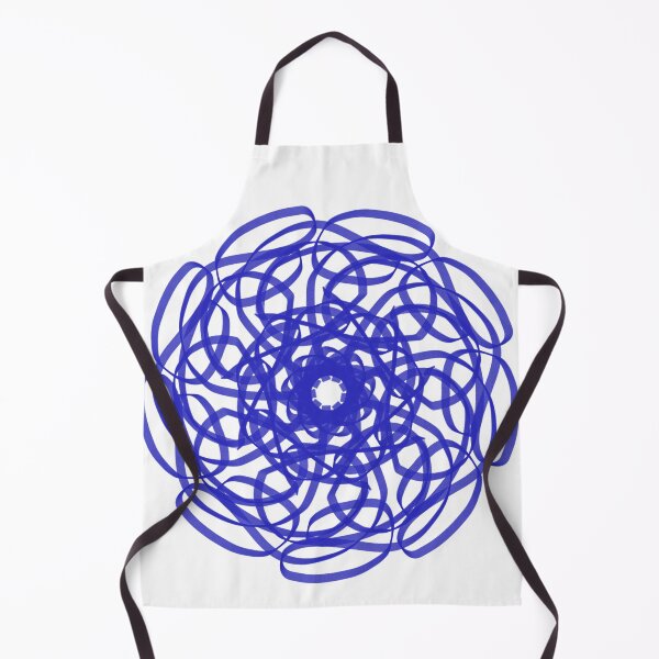 Item preview, Blue Spherical Floral Pattern designed and sold by CriticalC404.