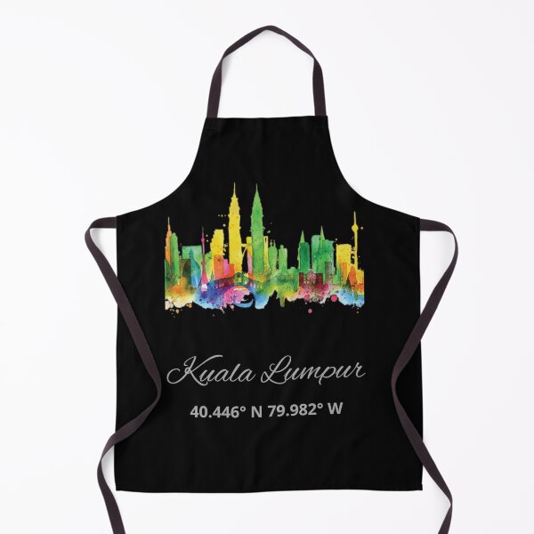 Item preview, Kuala Lumpur , love classic t-shirt , painted skyline . designed and sold by Forever Sun CO..