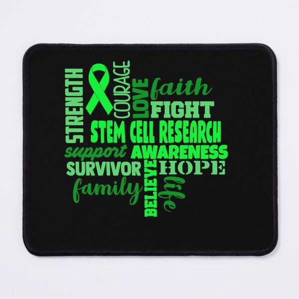 Item preview, Stem Cell Research Awareness - Strength Courage Faith Hope Love Fight Support Survivor Family Life Believe designed and sold by Hilten.
