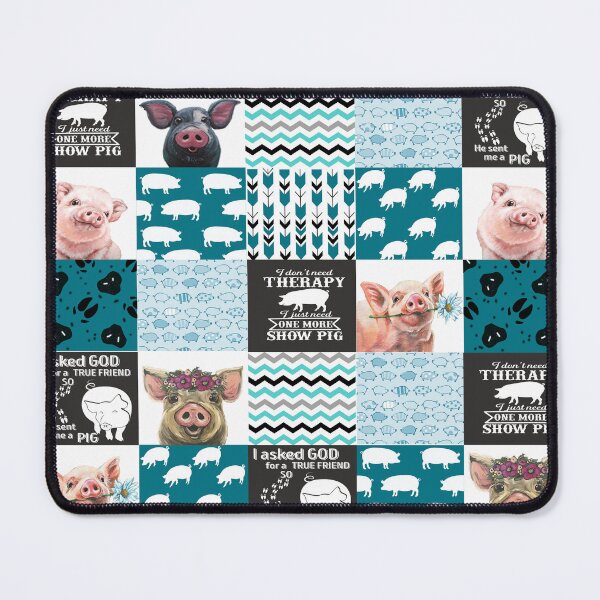 Item preview, Funny Pigs Quilt Fleece Blanket Bundle designed and sold by JoycePruit.