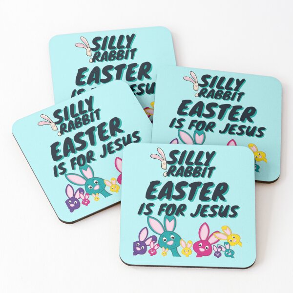 Item preview, Silly rabbit easter is for Jesus designed and sold by JAdotdotDesigns.