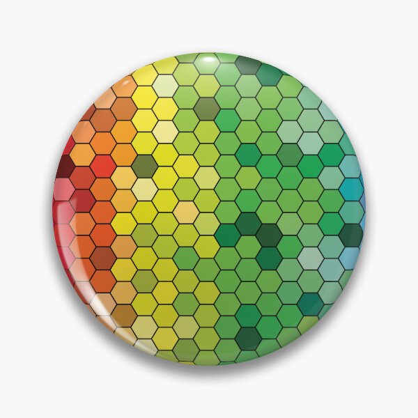 Item preview, Color Spectrum Hexagons designed and sold by alexisrg.