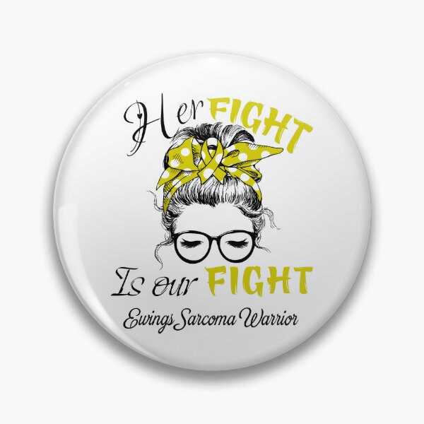 Item preview, Ewings Sarcoma Awareness - Her Fight is Our Fight - Support Ewings Sarcoma Gifts designed and sold by Aaron309.