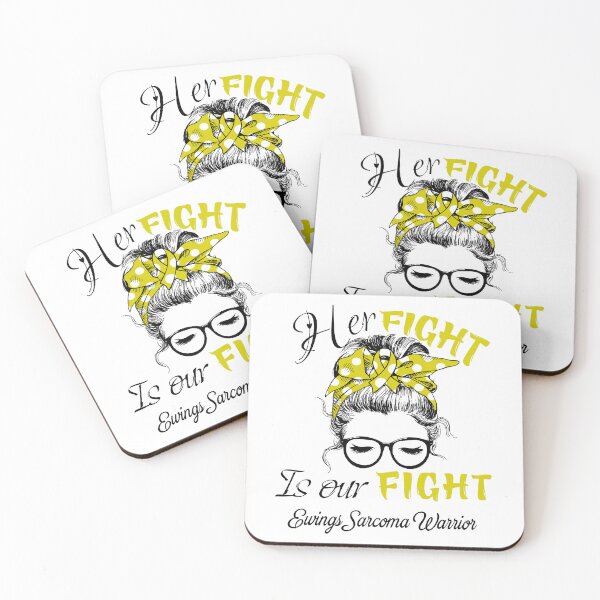 Item preview, Ewings Sarcoma Awareness - Her Fight is Our Fight - Support Ewings Sarcoma Gifts designed and sold by Aaron309.
