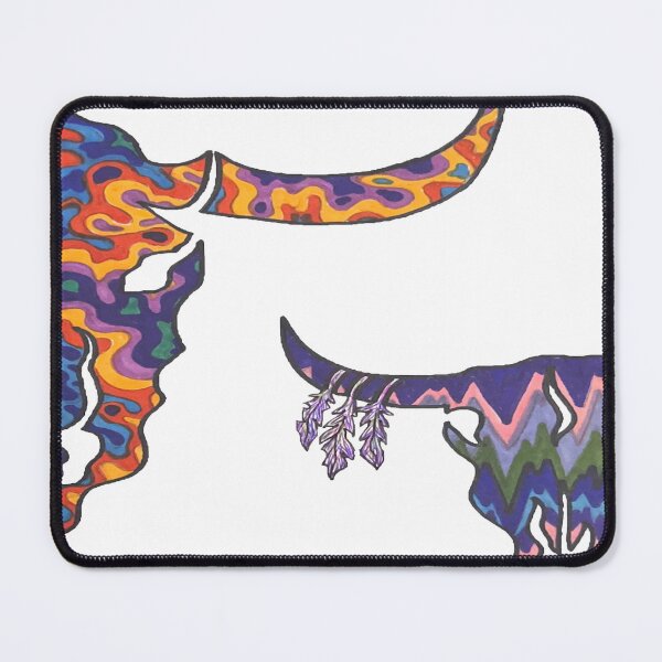 Item preview, western pattern longhorn designed and sold by Mikayla Berndt.